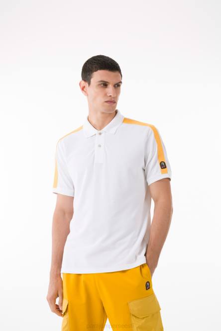 Parajumpers mehed kosmosepolo määrdunudvalge Riietus 626R109