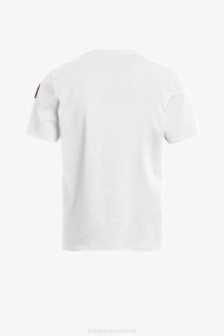 Parajumpers mehed lint tee määrdunudvalge Riietus 626R44