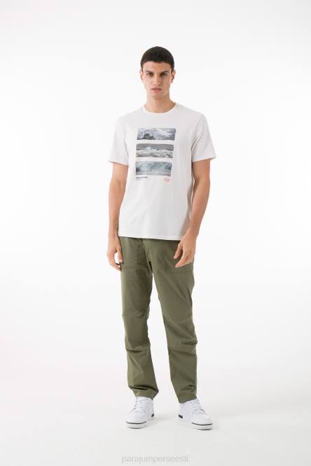 Parajumpers mehed lumehelves määrdunudvalge Riietus 626R147