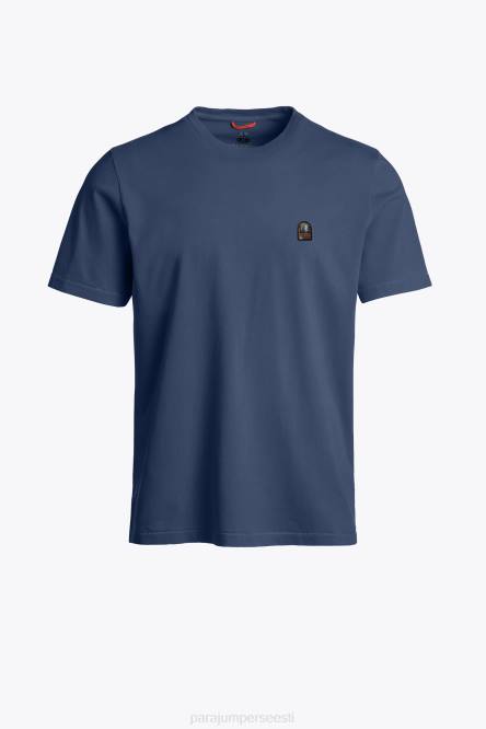 Parajumpers mehed plaastri tee kinnisvara sinine Riietus 626R113