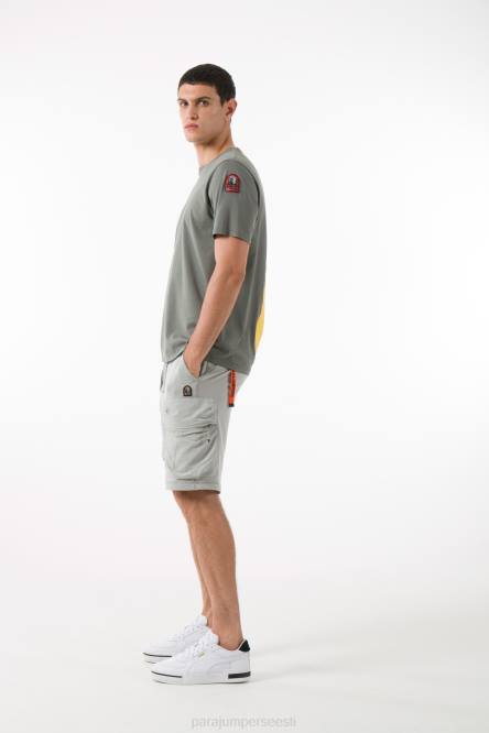 Parajumpers mehed raja tee määrdunudvalge Riietus 626R99