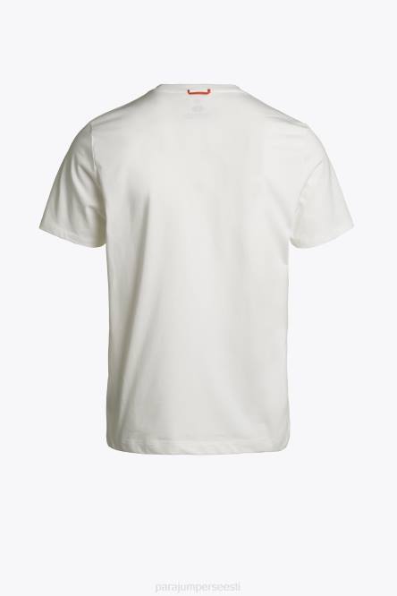 Parajumpers mehed ruumi tee määrdunudvalge Riietus 626R41