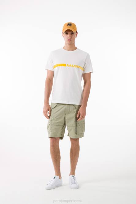 Parajumpers mehed ruumi tee määrdunudvalge Riietus 626R41