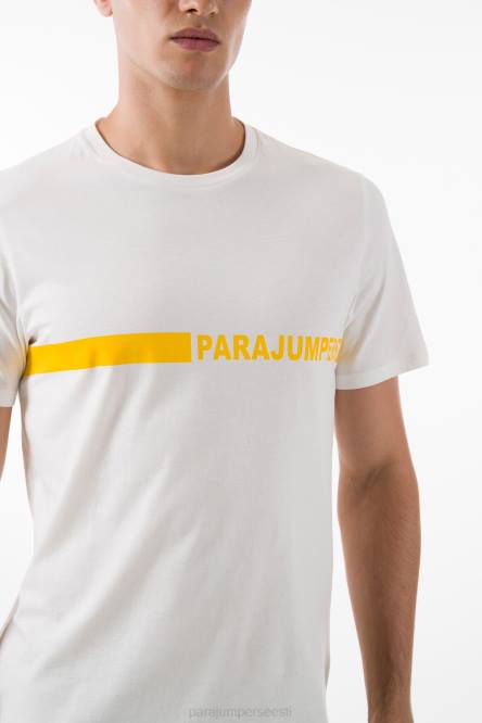 Parajumpers mehed ruumi tee määrdunudvalge Riietus 626R41